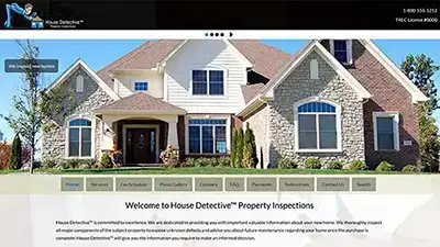 House Detective Web Design Project