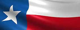 Texas flag signifying the Texas Vet loan